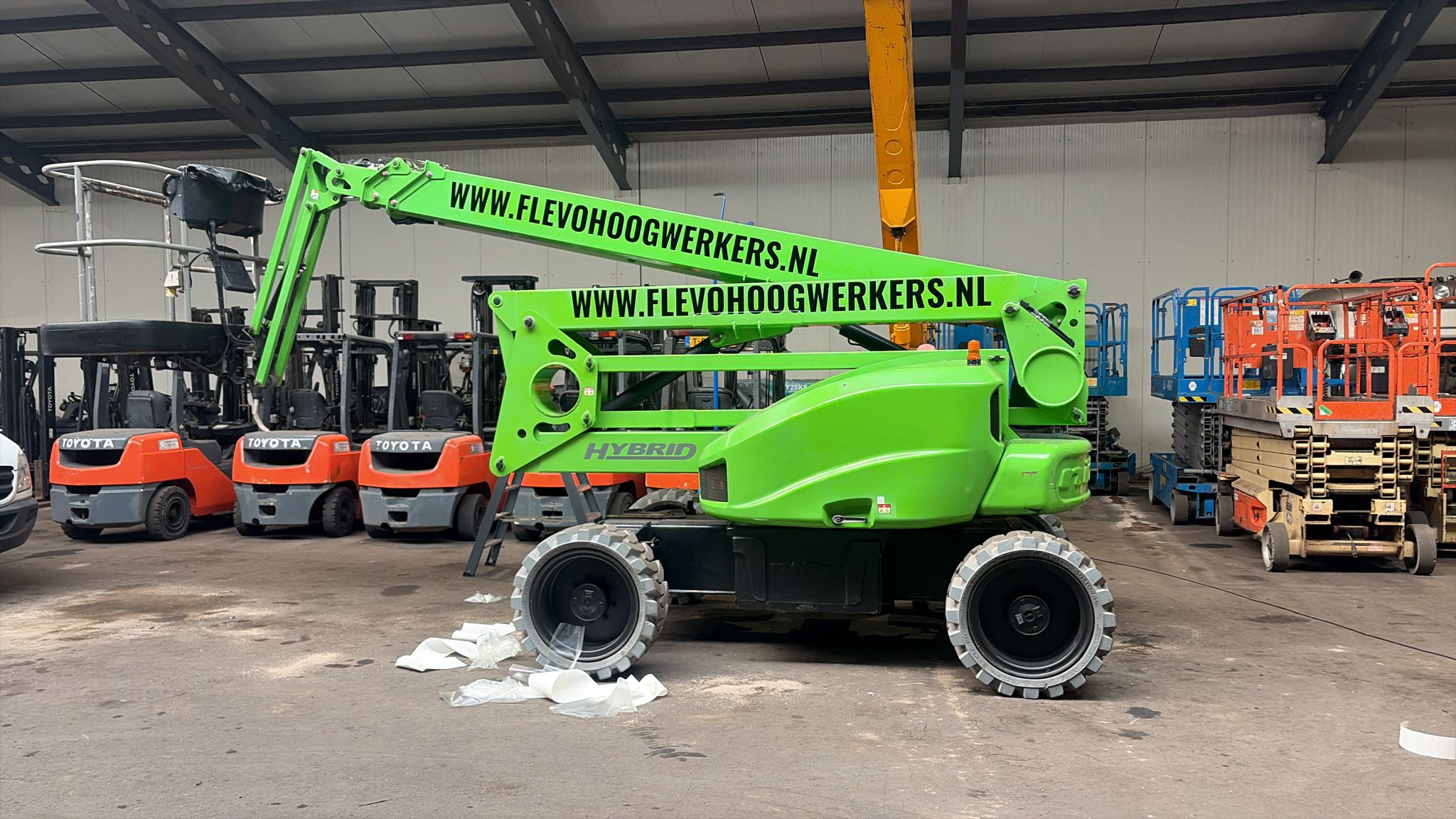 21 meter Knikarmhoogwerker afbeelding 21 meter Knikarmhoogwerker - Afbeelding 4